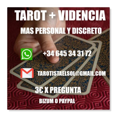 Videncia-Tarot Whatsapp o Email