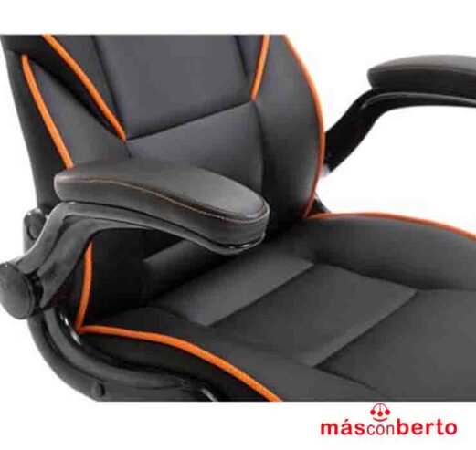 Silla Gaming GM400 Negro/Naranja MV0125