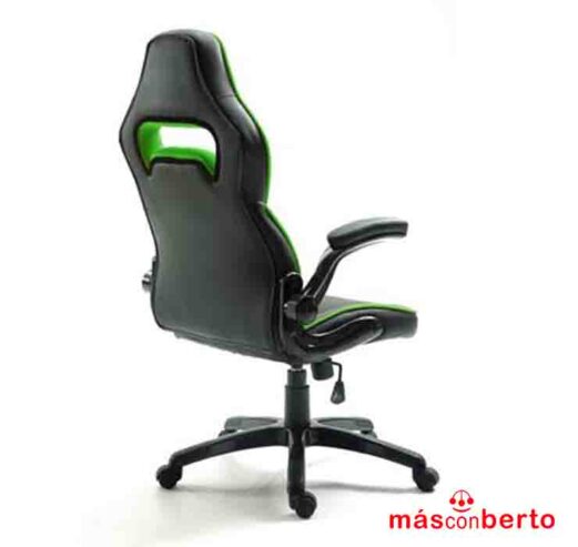 Silla Gaming GM400 Negro/Verde MV0126