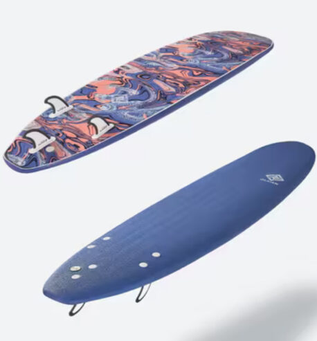 Tabla surf 500 espuma 7’8 75L Peso <85kg . Nivel principiante