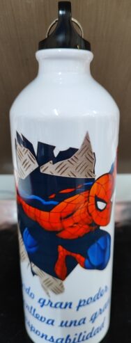 Botella de aluminio Spiderman 750 ml