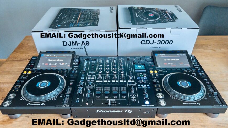 Pioneer CDJ-3000 Professional DJ Multi Player / Pioneer DJ DJM-A9 / Pioneer DJ DJM-V10-LF / Pioneer CDJ-2000NXS2 Multi-Player / Pioneer DJ Mixer DJM-900NXS2