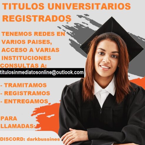 TITULOS UNIVERSITARIOS TODA ESPAÑA Y MAS